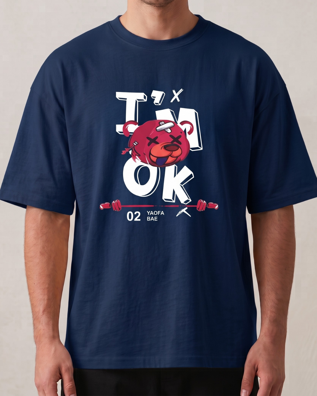 IM OK- Oversized Tee