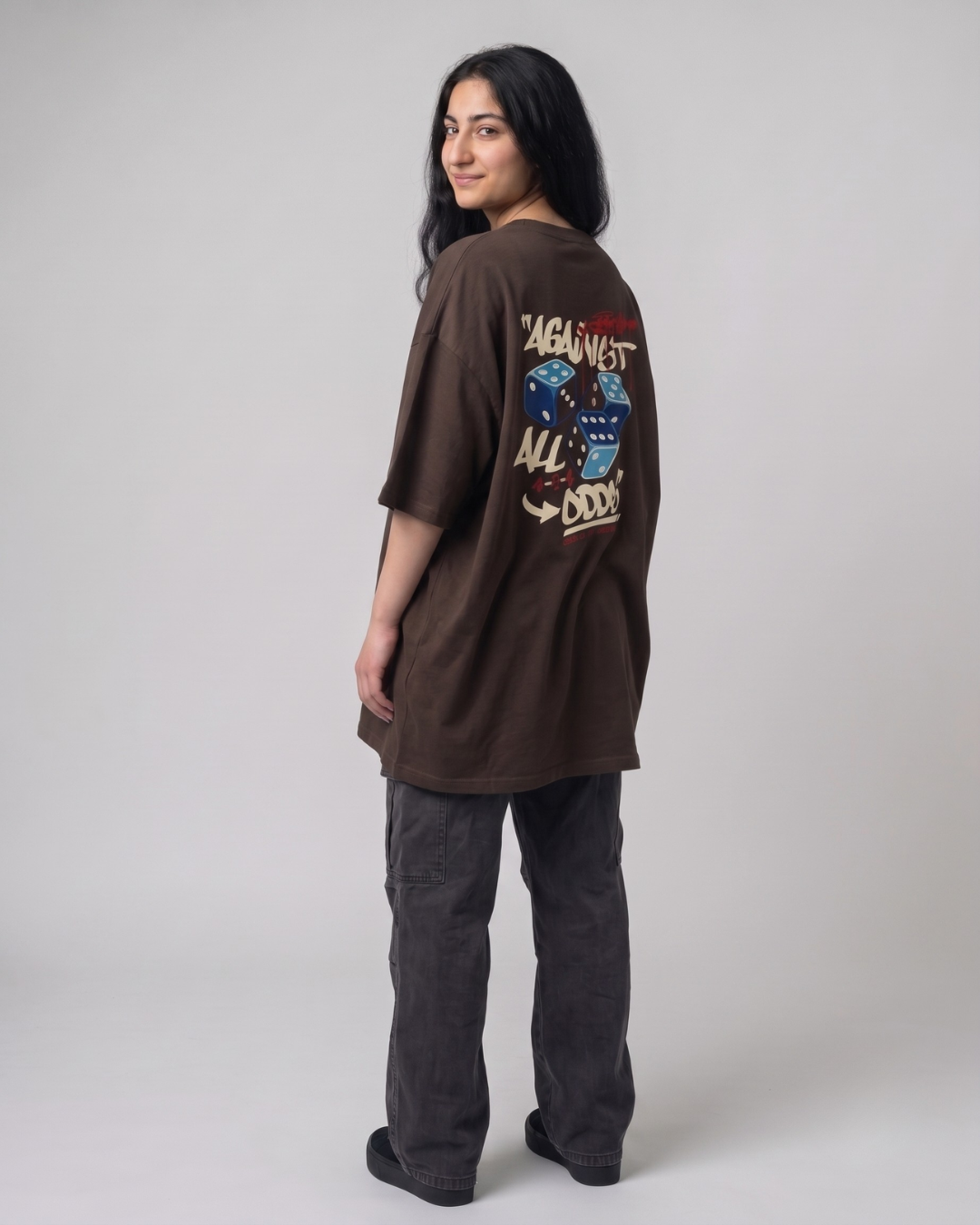 Against All Odds Oversized Tee