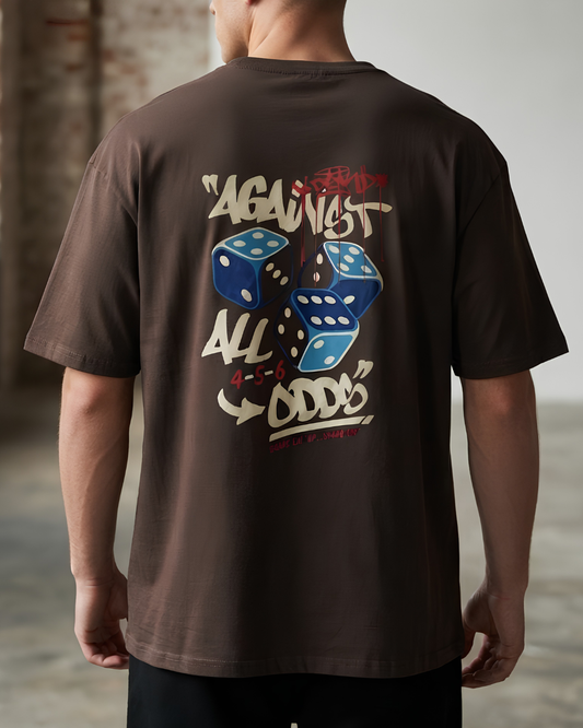 Against All Odds Oversized Tee