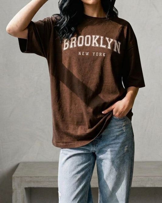 BROOKLYN Oversized Tee